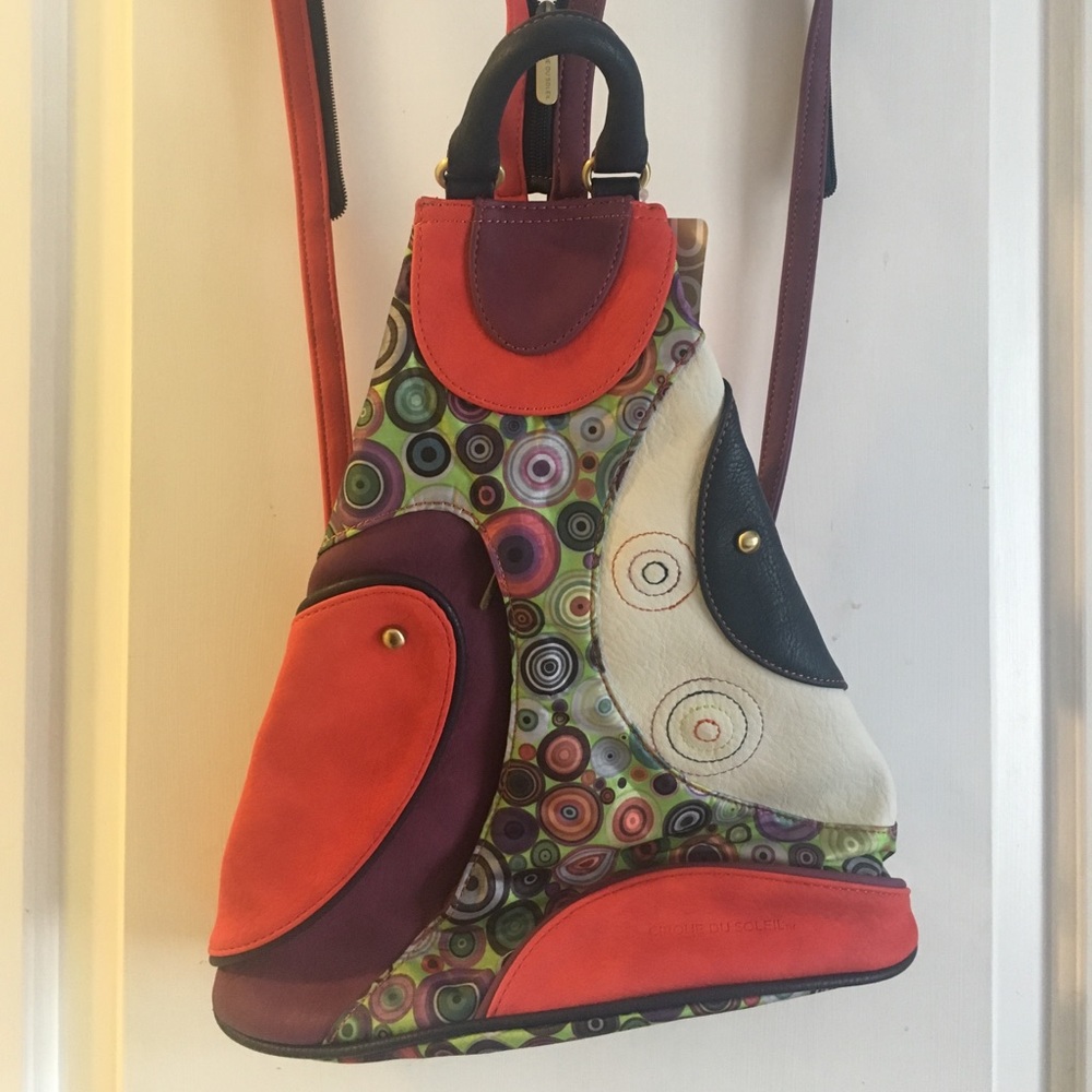 Cirque Du Soleil zippered Backpack